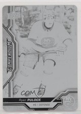 2018-19 Upper Deck Compendium Printing Plate Black 1/1 Ryan Pulock #661 lj5