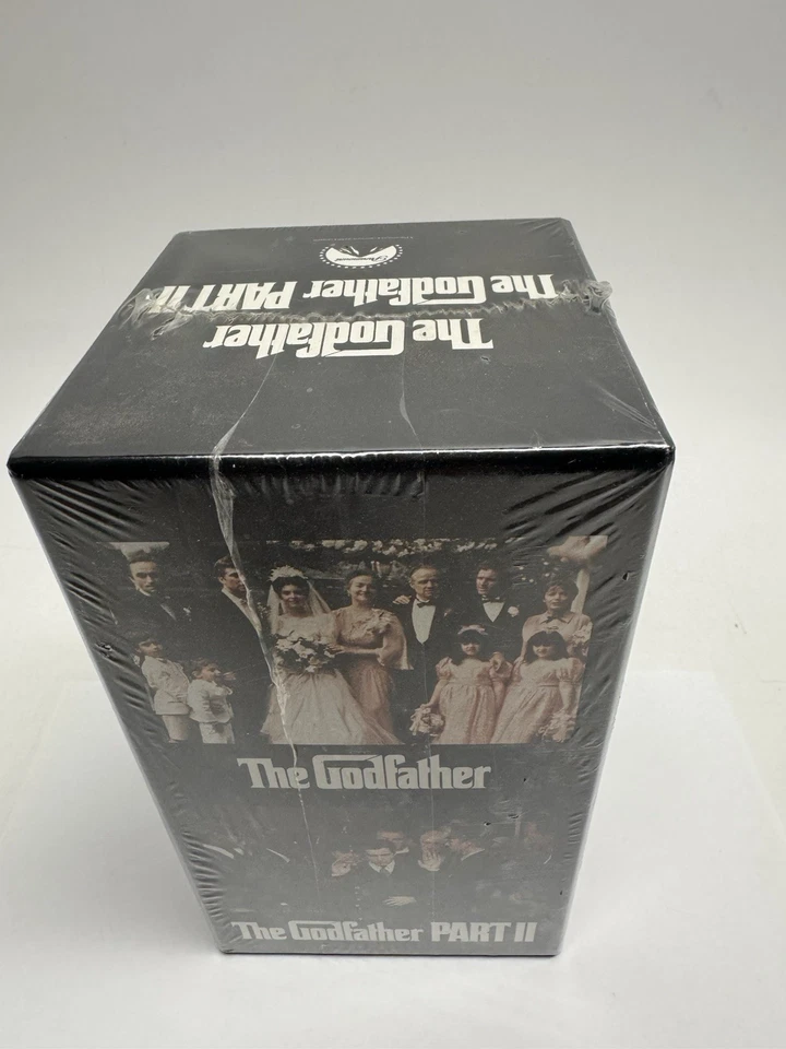 Vintage FACTORY SEALED "RARE" The Godfather: Parts 1 & 2 (VHS, 4 Tape Set) - Image 2 of 4