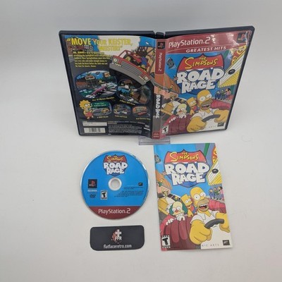 The Simpsons Road Rage [Greatest Hits] Complete PS2 Sony PlayStation 2 Works
