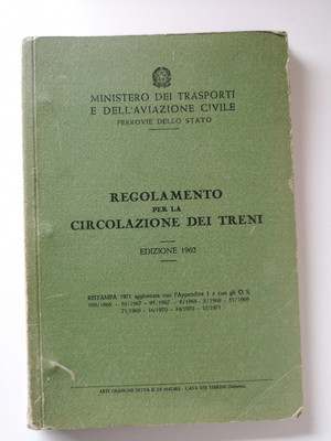 Zugverkehrsordnung - Ausgabe 1971