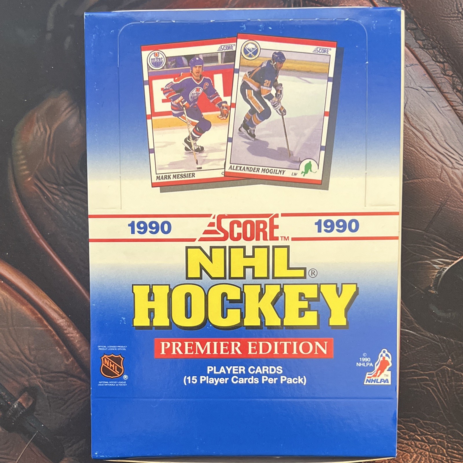 1990 Score Hockey Premier Edition Hockey Box - Factory Sealed
