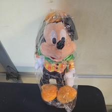 Hallmark Halloween Pumpkin Prince Mickey Mouse Plush Disney NWT