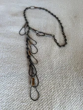 Vintage Houser Metal Fish Stringer