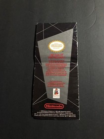 Nintendo NES Promo Pamphlet Mario Zelda Metroid Insert French