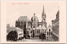 Germany North Rhine-Westphalia Aachen Kaiserdom Münster Cathedral Dome 1908 PC
