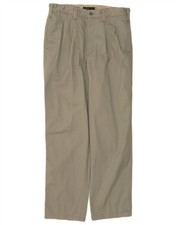 Dockers Mens Pegged Chino Trousers W34 L30 Green Cotton VM13