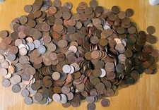 10 lbs. of Canada one cent coins dated between 1953-2011