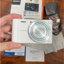 Sony Cyber Shot DSC-WX350 18.2MP 20x Optical Zoom White Digital Camera English