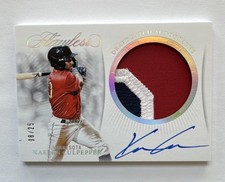 KAELEN CULPEPPER 2025 Panini Flawless Prospect RC Draft Patch Auto /25 Mn. Twins