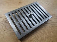 Rustic iron vent sliding Slotted hit and miss cover plate vintage old style air