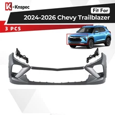 For 2024-2026 Chevy Trailblazer Front Bumper Cover Assembly Kit with Bracket