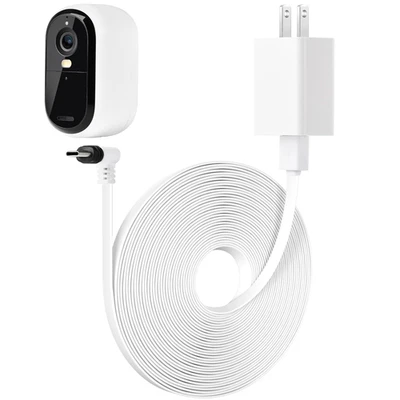 SKY DIRECT 25FT Power Cable Compatible with Arlo Essential 2K Outdoor Security Camera (2Nd