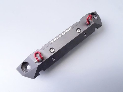 Aluminum CNC TRX-4 Axial Compatible Rear Bumper / Gray (C1401-21) | eBay