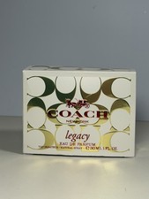 Coach Legacy Eau de Parfum 1.0 oz / 30 ml   Vintage Discontinued -Made in France