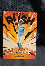 2025 Panini Rookies & Stars - Rookie Rush Cam Ward #3 (RC)