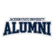 Jackson State University Laser Cut Alumni Vinyl Sticker/Magnet