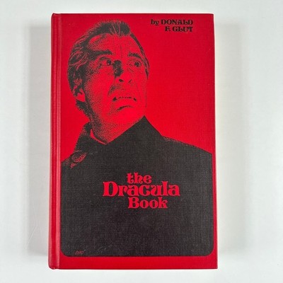 The Dracula Book Donald F. Glut 1975 First Edition Horror Scarecrow Press ARC