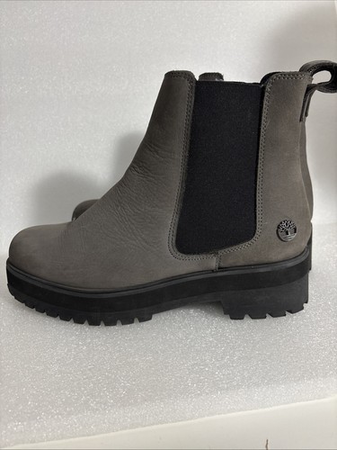 TIMBERLAND Chelsea Boots Nubuck Dark Grey UK 6 - Picture 2 of 10