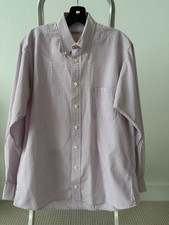 Burberry London Button Up Shirt M 100 Cotton