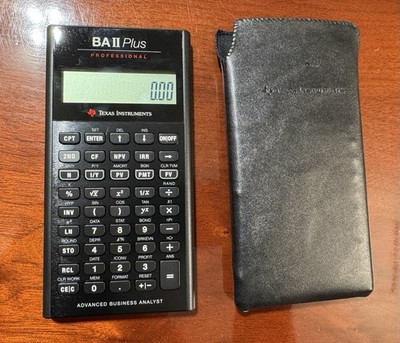 TI BA II Plus Professional Financial Calculator