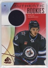 2024 Upper Deck SP Game Used Authentic Rookies Red Jersey Nikita Chibrikov 0l6f