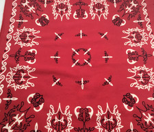 Have a Hank Western Bandana Handkerchief USA Made Vintage USA Made All Cotton