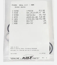 31684 SEAL KIT FOR CAT PUMP 3DNX SERIES PUMPS 3DNX25GSI, 3DNX27GSI, 3GXT30