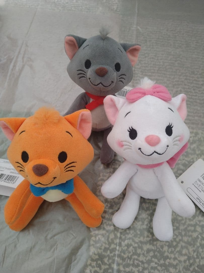 Disney Nuimos Marie Toulouse Berlioz Cat Doll Collectible