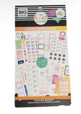 Happy Planner Sticker Book Fitness 946pc Big Me & My Big Ideas MAMBI Exercise