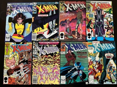 Marvel Uncanny X-men Comic Lot of 8. Issues 168- 273. Higher grades. Minor   