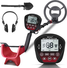 Professional Metal Detector for Adults, Gold Metal Detectors Lightweight with LC
