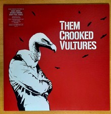 Them Crooked Vultures, Doppel Vinyl 180g, Made in Europa, Perfekter Zustand N/M