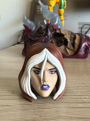 Rogue Evolution Head - X-MEN Aninated Uncanny ~ Mondo 1/6 1500 Limited Edition