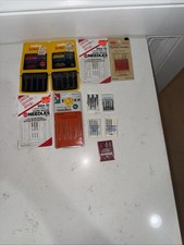 Vintage Lot Of Schmetz, Singer, Dritz, Sewing Machine Needles Assorted