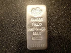 PAMP SUISSE 1 KILO SILVER CAST BAR .999 FINE (W/ASSAY) #C127781 GREAT INVESTMENT