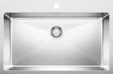 BLANCO 516199 Precision MicroEdge Stainless Steel Kitchen Sink