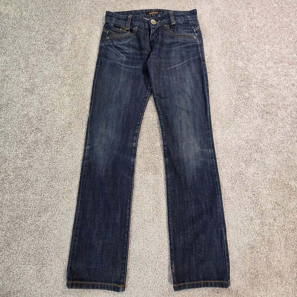 Jeans Killah Sixty feito na Itália 100% algodão médio baixo reto 26 L x 30 L - Imagem 2 de 4