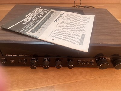 Rotel RX-402 Hifi-Receiver mit Bedienungsanleitung
