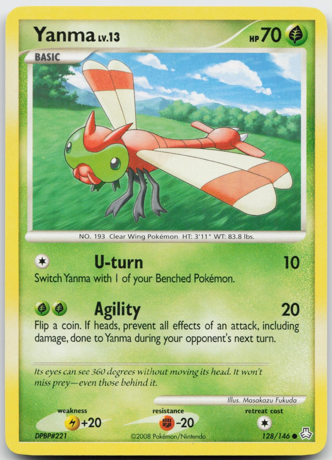 Yanma 128/146 Pokemon Legends Awakened - LP