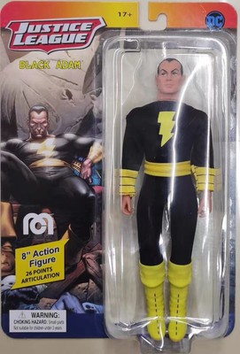 MEGO HEROES JUSTICE LEAGUE 8'' ACTION FIGURE BLACK ADAM MOVIES STATUA 20CM