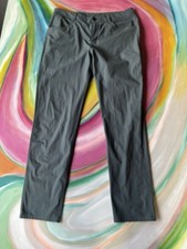 Vuori Meta Pants Mens 33x31 Tapered Slim Fit Stretch Performance Green