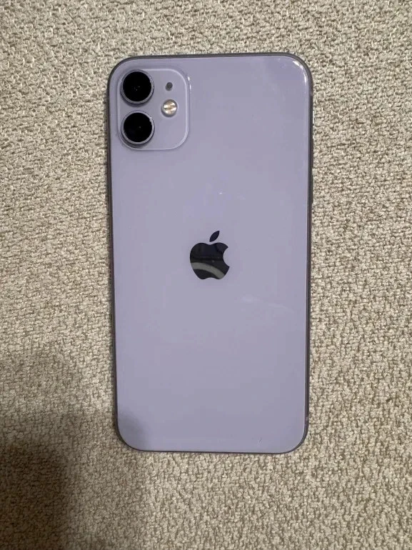 中古Apple iPhone11 Purple 128GB パープル色 SIMフリー超美品アップル