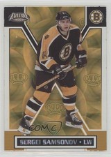 2002-03 Pacific Exclusive Gold Sergei Samsonov #13 0h7n