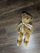 FAO Schwarz Large Teddy Bear Plush With Bow Stuffed Animal