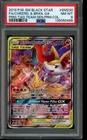 PSA 8 NM-MT Pokemon Charizard & Braixen GX Promo Tag Team Full Art SM230