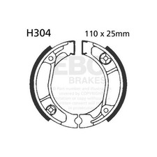 EBC Brake Shoe Set Rear Left for Hero Honda Splendor Plus 100 Front Disc 2008