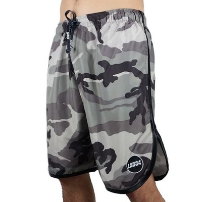 Lab84 Sea Sport Shorts Suit Shorts S9 SHM1002Camou Grey Black
