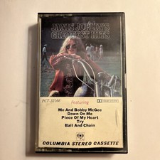 Janis Joplin's Greatest Hits Cassette Tape PCT-32168