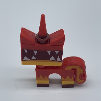 The Lego Movie Super Angry Uni Kitty Minifig Red Cat Growling ...