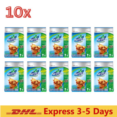 10x NESTEA UNSWEETENED Ice Tea Mix Instant Nestle Brew Drink 0 Cal No Sugar 200g